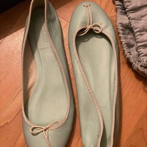 J crew ballet flats worn twice